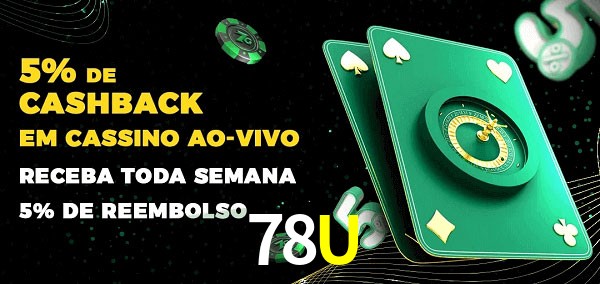 Promoções do cassino ao Vivo 78U